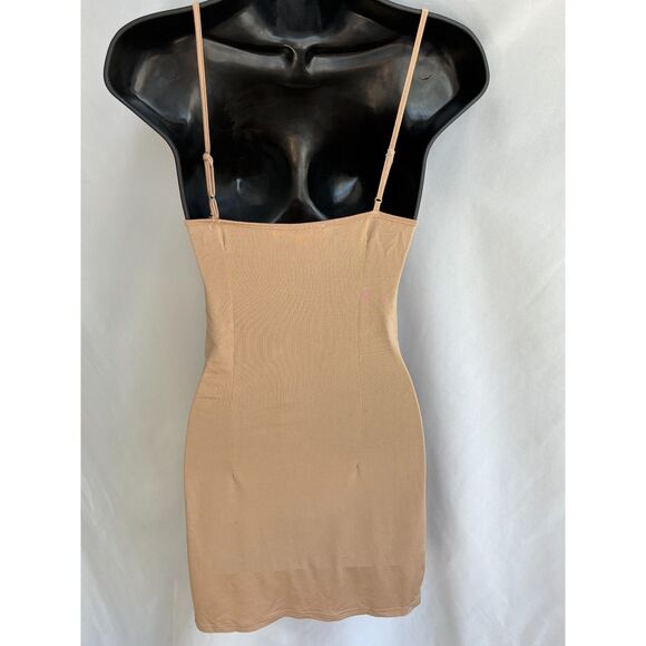 I am Gia Mesh Slip Shapewear Dress Nude Size S Basics Undergarment Shaper - Picture 5 of 10